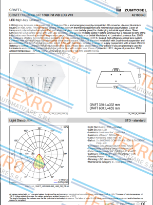 Zumtobel-42183040 obsolete/replacement 42183555 with accessories 22169437  price