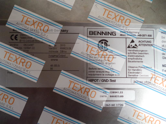 Benning-E110-230G48/56(67)  price