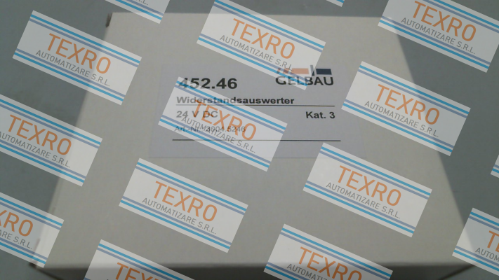 Gelbau-RESISTANCE EVALUATOR 452.46, Cat 3 price