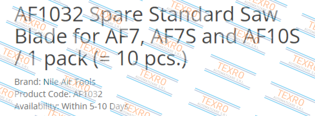 Nile-AF1032 price