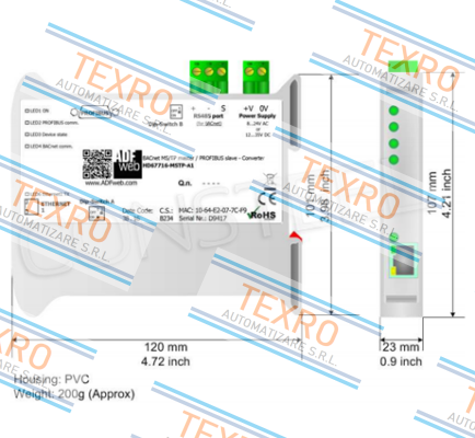 ADFweb-HD67716-IP-A1 price