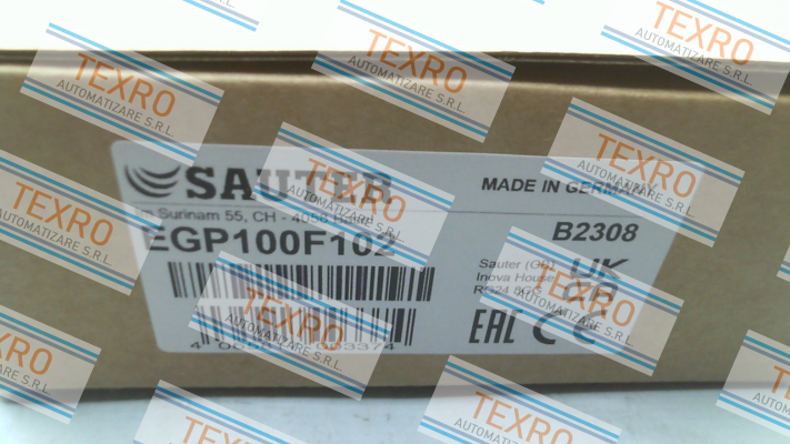 Sauter-EGP100F102 price