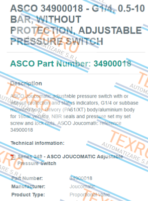 Asco-34900018 price