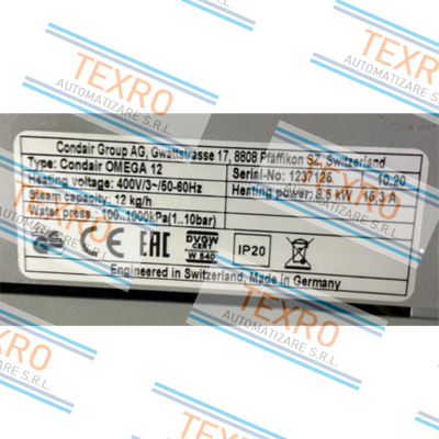 Condair-OMEGA 12 price