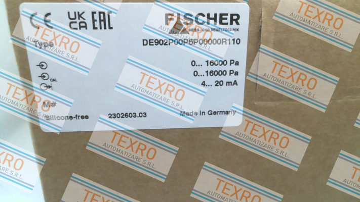 Fischer Mess Regeltechnik-DE902P00P6P00000R112 price
