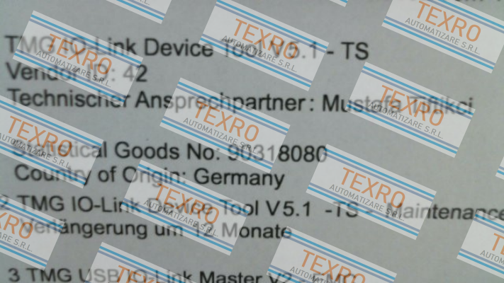 TMG-V5.1 -TS – Maintenance price