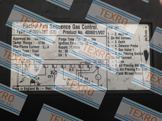 Pactrol-E41-01600-06,  P16 DI,  400601/V07 price