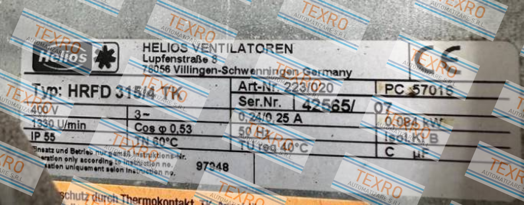 Helios-HRFD315/4TK price