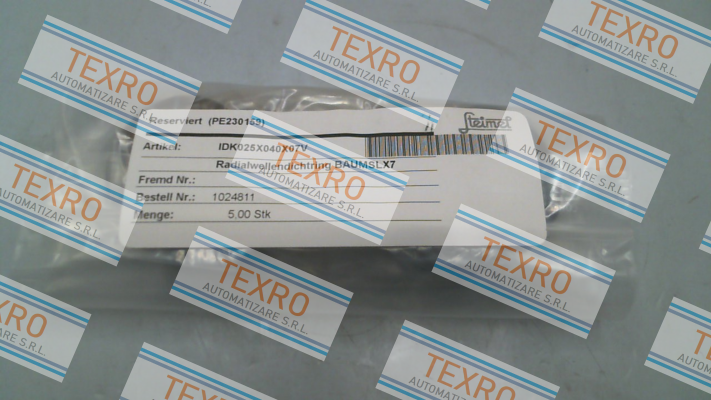 Steimel-IDK025X040X07V price