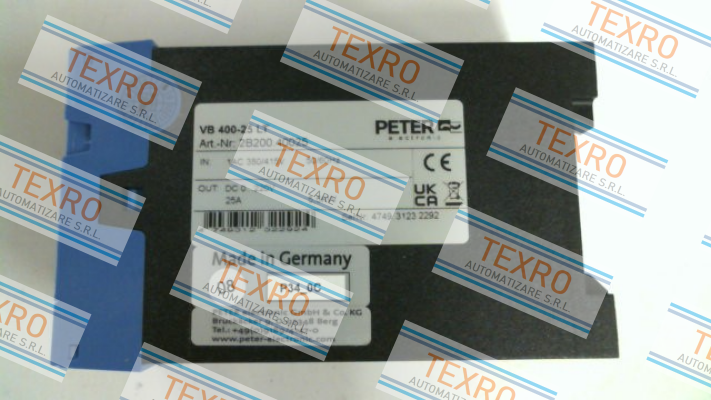 Peter Electronic-2B200.40025 / VB 400-25 LT price