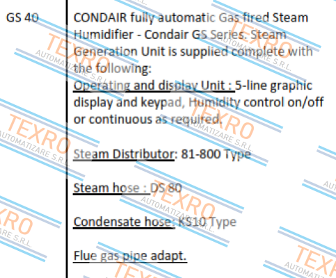 Condair-1509817  price