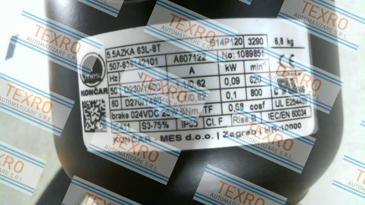 Koncar-M 5.5AZKA 63L-8T B14 507-638142101 price