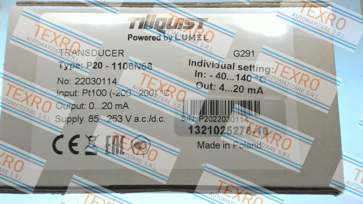 Tillquist-P20 price
