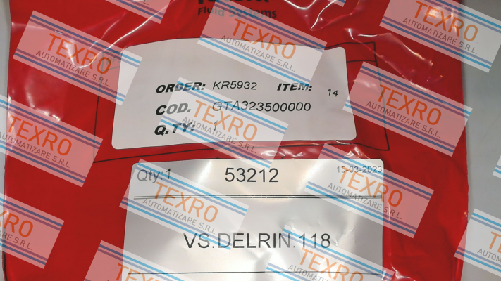 GT Attuatori-53212 | VS.DELRIN.118 price