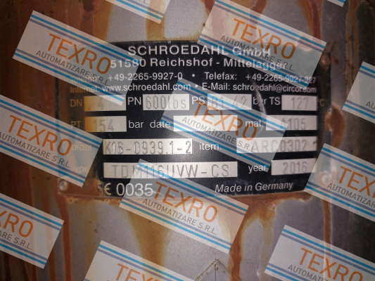 Schroedahl-TDM116UVW-CS price
